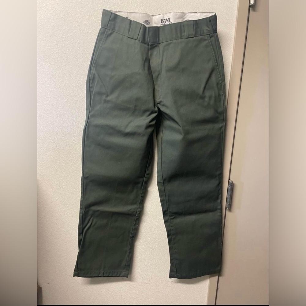 Dickies 874 Olive Green Pants